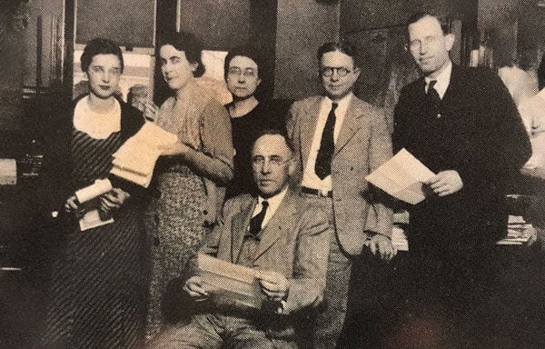 1930s CEO and staff