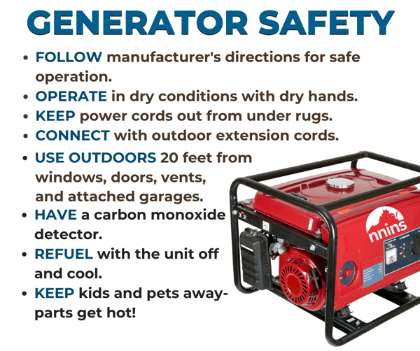 Generator Safety Tips