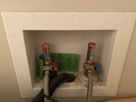 appliance shutoff valves