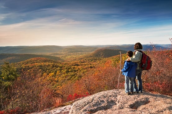 family hike