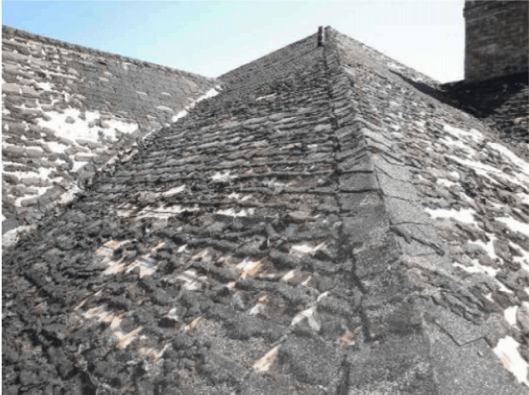 deteriorated home roof